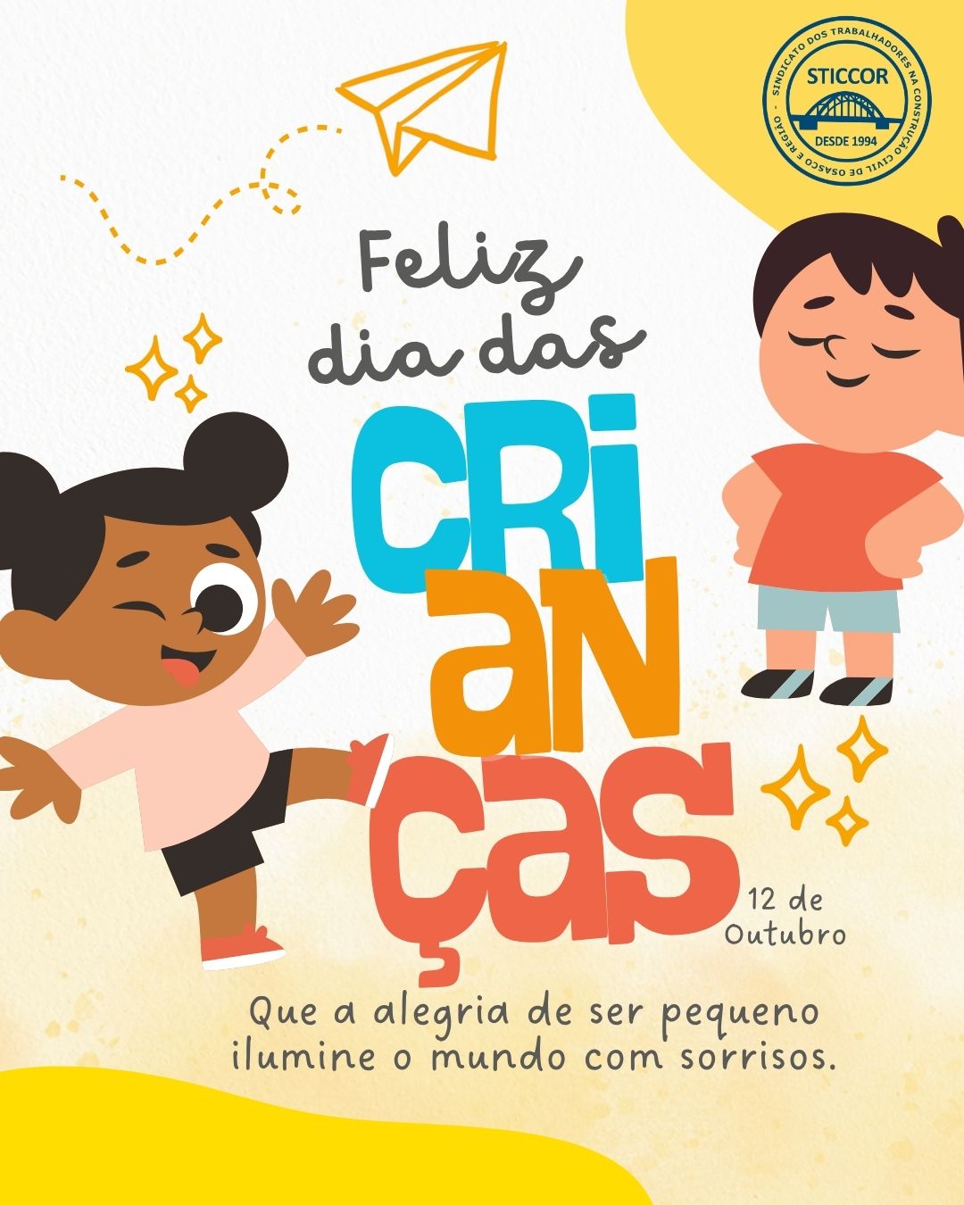 FELIZ DIA DAS CRIANÇAS